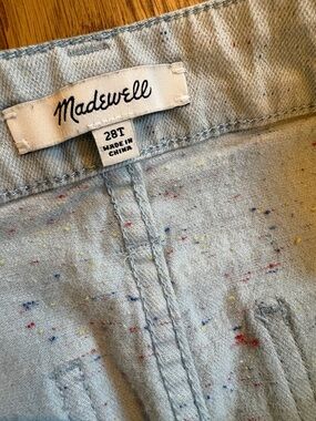 Madewell Emmett Wide Leg Crop, 28T, rare color!